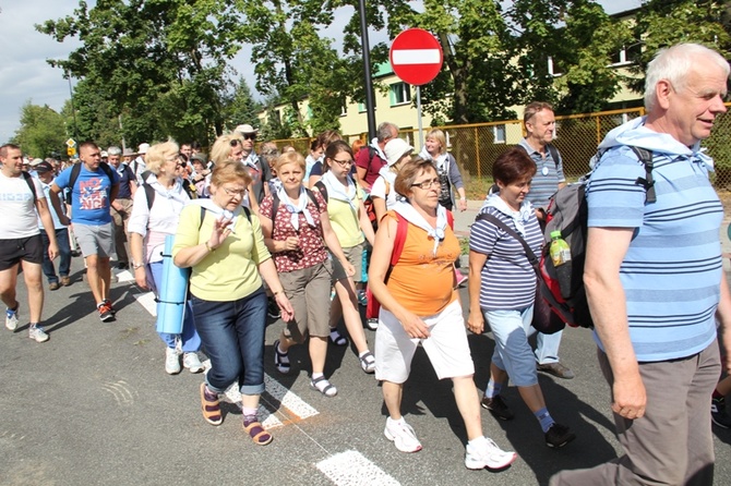 70. Pielgrzymka Rybnicka - dzień pierwszy - wymarsz