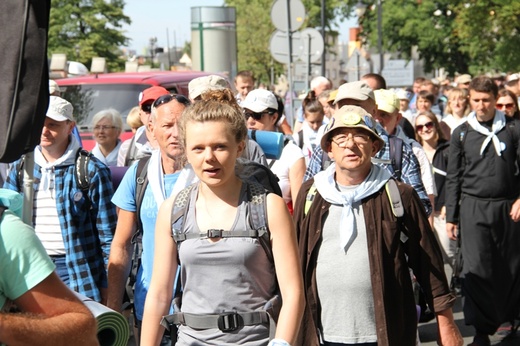 70. Pielgrzymka Rybnicka - dzień pierwszy - wymarsz