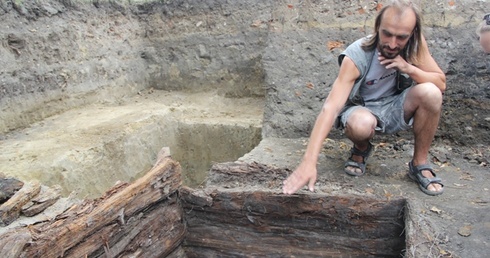 O jednej ze studni, która znajdowała się przy dawnym ratuszu, opowiada Grzegorz Barczyk