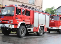 Pożar w Mesznej ugasiło 12 strażackich zastępów