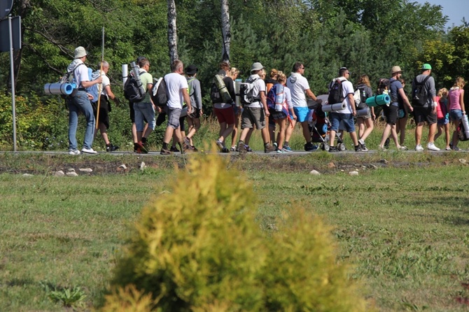 70. Pielgrzymka Rybnicka, dzień trzeci w drodze