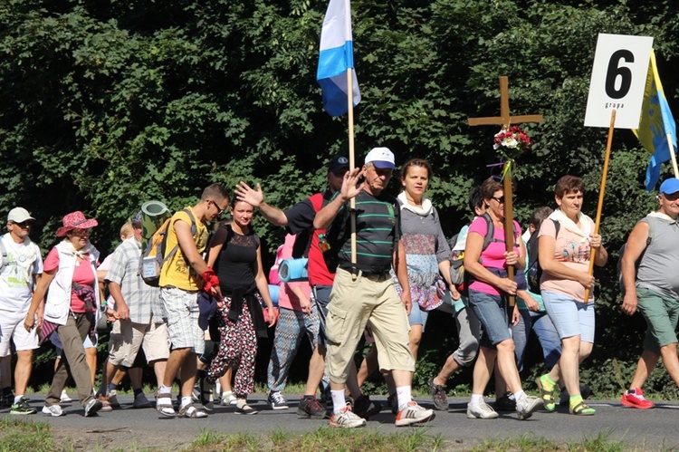 70. Pielgrzymka Rybnicka, dzień trzeci w drodze