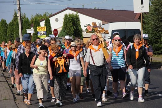 70. Pielgrzymka Rybnicka, dzień trzeci w drodze