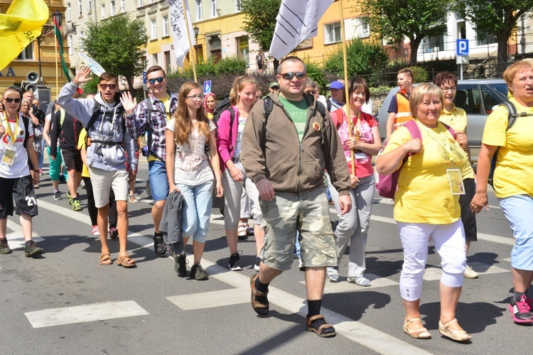 Pielgrzymka - wyjście ze Świdnicy