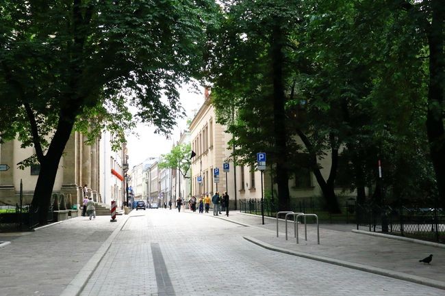 Odnowiona ul. św. Anny w Krakowie