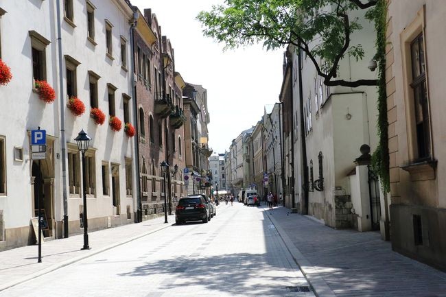 Odnowiona ul. św. Anny w Krakowie