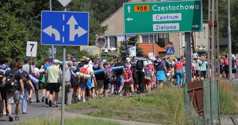 70. Pielgrzymka Rybnicka - dzień trzeci - Miotek