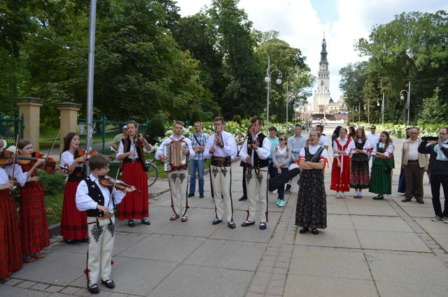 Górale na Jasnej Górze 