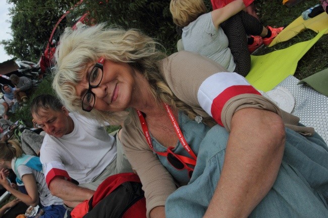 Pielgrzymi z kotwicą