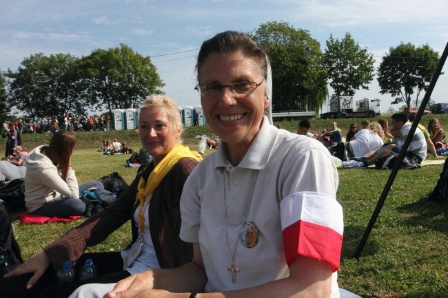 Pielgrzymi z kotwicą