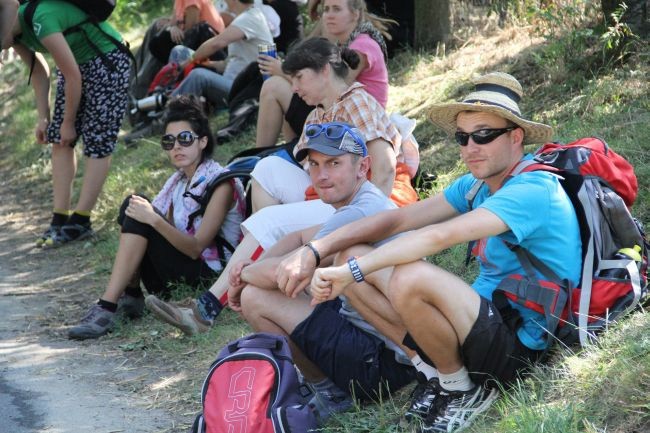 Klej w butach...