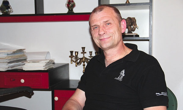  Mirosław Wasiak wiele czasu poświęca „Przystani Życia” i każdego dnia dziękuje Bogu za swoje ocalenie
