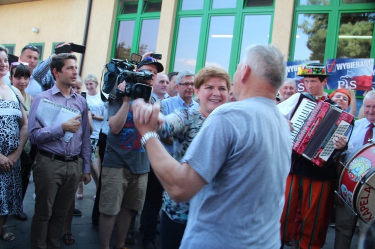 Beata Szydło w Bełchowie