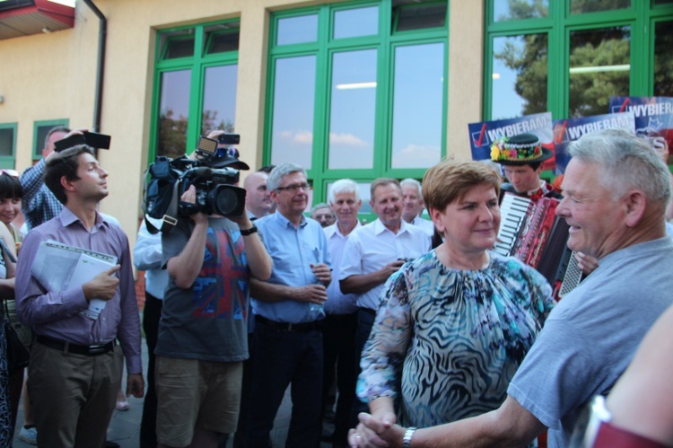 Beata Szydło w Bełchowie