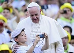 Ministranci u Franciszka