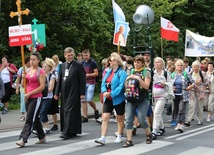 Tak wyruszali pielgrzymi z Hałcnowa przed rokiem...