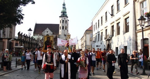 Piesza krakowska maszeruje