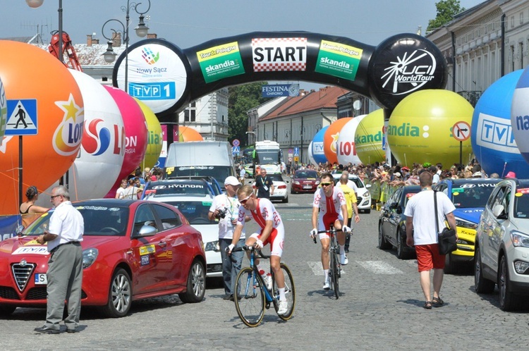 Tour de Pologne w Nowym Sączu