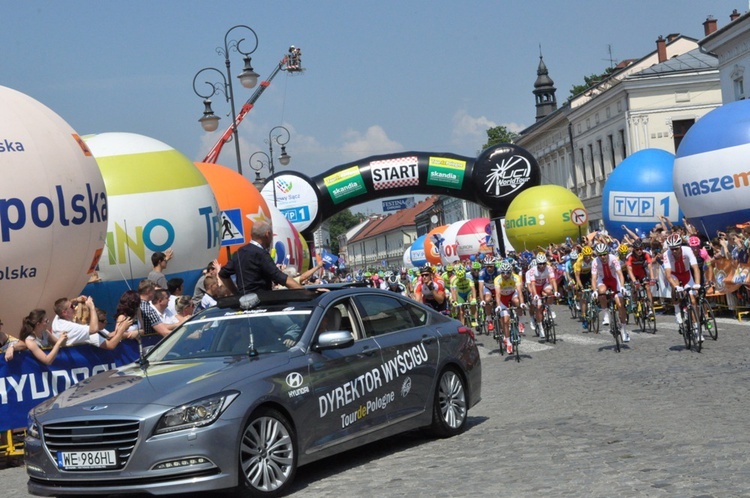 Tour de Pologne w Nowym Sączu