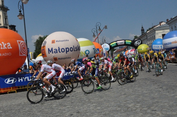 Tour de Pologne w Nowym Sączu