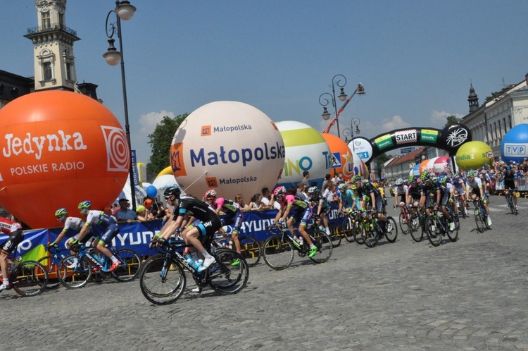 Tour de Pologne w Nowym Sączu