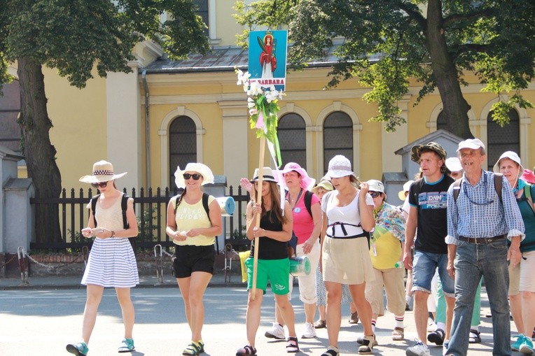 Rzeszowska Pielgrzymka w drodze