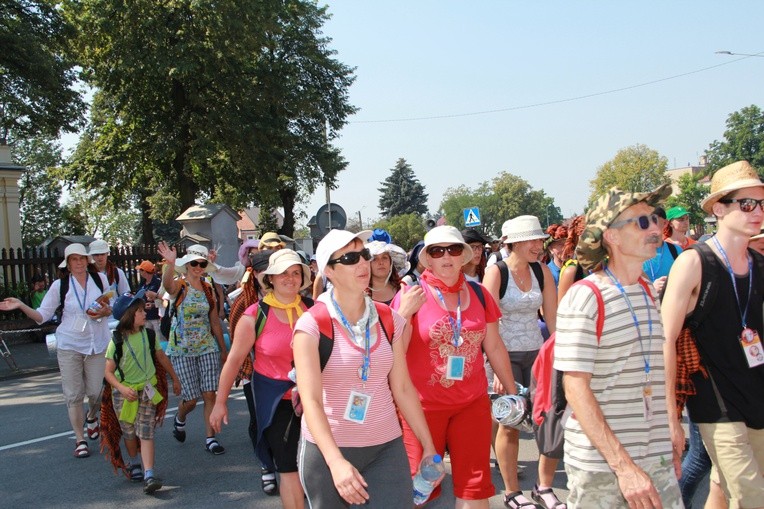 Rzeszowska Pielgrzymka w drodze