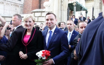 Odwiedził Wawel, uczcił poprzednika