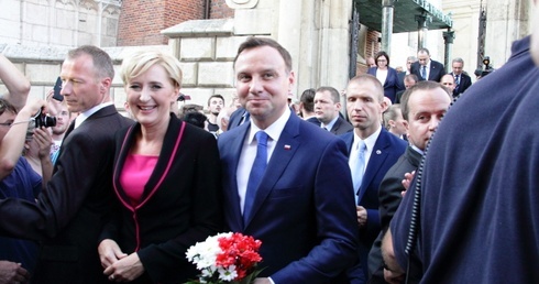 Odwiedził Wawel, uczcił poprzednika