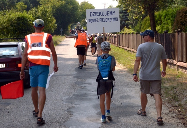 Skarżyska kolumna pieszej pielgrzymki diecezji radomskiej