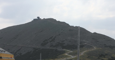 Dzielenie wiarą nad Śnieżką