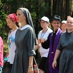 Czechowiccy pielgrzymi w drodze z Miotku