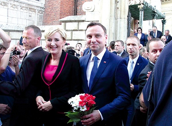 Powyżej: Prezydent na Wawel przyjechał z potrzeby serca 