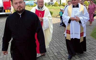  Uroczystości przewodniczył ks. Norbert Bujanowski