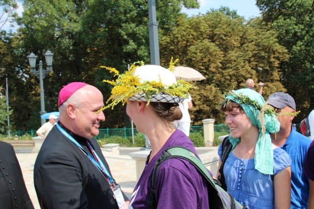 Powitanie pielgrzymów bielsko-żywieckich A.D. 2015 - cz. 1