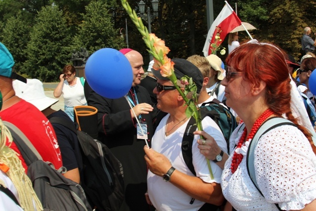 Powitanie pielgrzymów bielsko-żywieckich A.D. 2015 - cz. 1