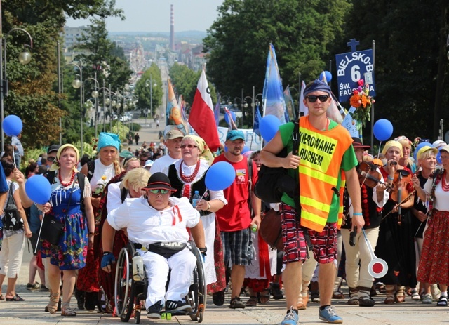 Powitanie pielgrzymów bielsko-żywieckich A.D. 2015 - cz. 1