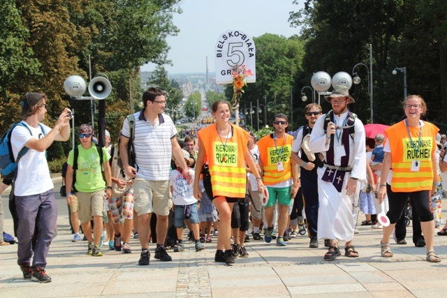 Powitanie pielgrzymów bielsko-żywieckich A.D. 2015 - cz. 1