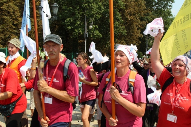 Powitanie pielgrzymów bielsko-żywieckich A.D. 2015 - cz. 1