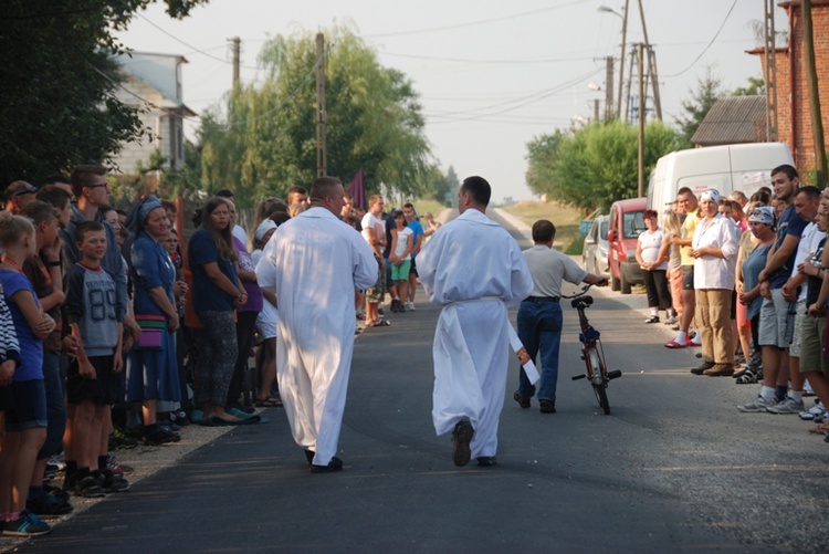 Msza św. w Gocławicach