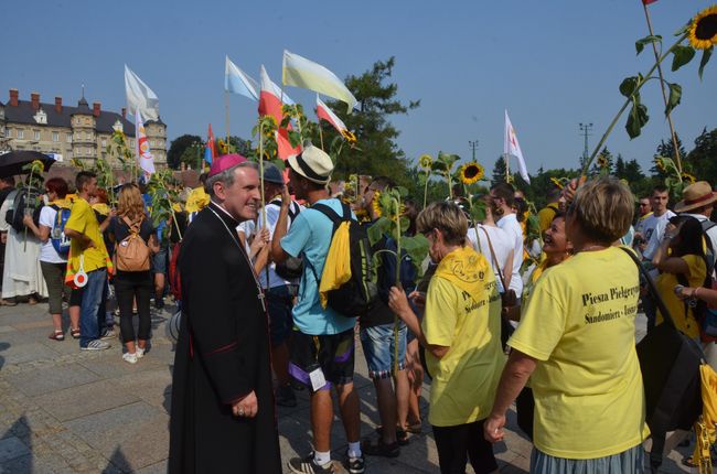 Pielgrzymi na Jasnej Górze