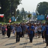 Pielgrzymi na Jasnej Górze