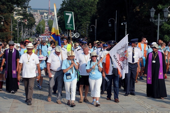 Pątnicy diecezji radomskiej na Jasnej Górze