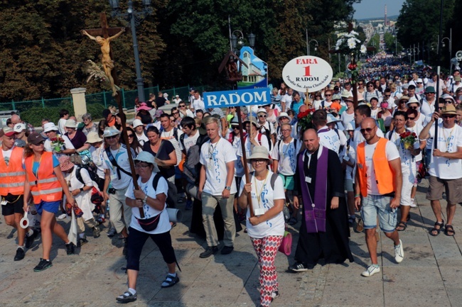 Pątnicy diecezji radomskiej na Jasnej Górze