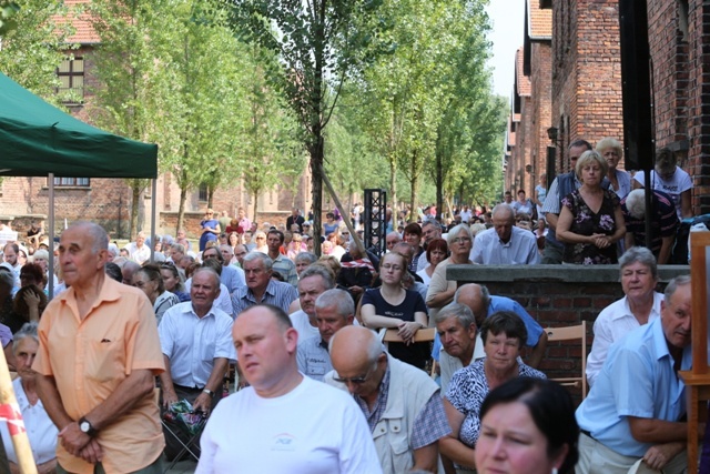 74. rocznica śmierci św. Maksymiliana w KL Auschwitz