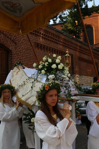 Procesja zaśnięcia i pogrzebu Maryi