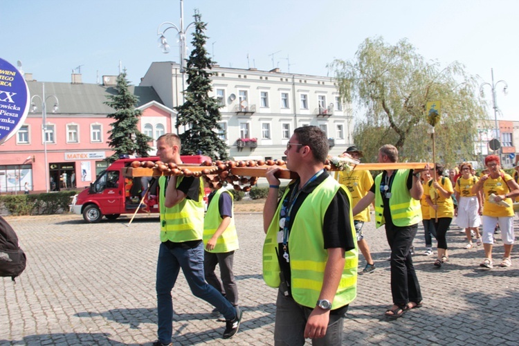 Wejście ŁPPM na Jasną Górę