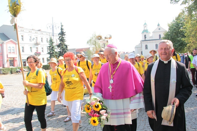 Wejście ŁPPM na Jasną Górę