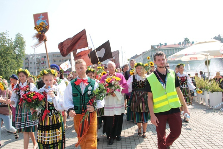 Wejście ŁPPM na Jasną Górę