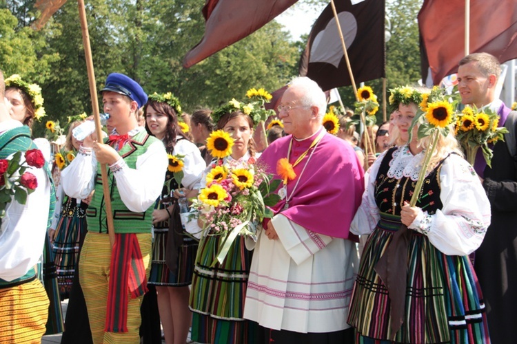 Wejście ŁPPM na Jasną Górę